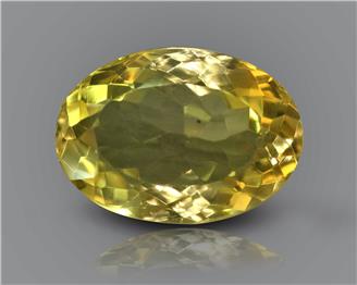 Yellow Citrine  Certified 7.24 carats -97405